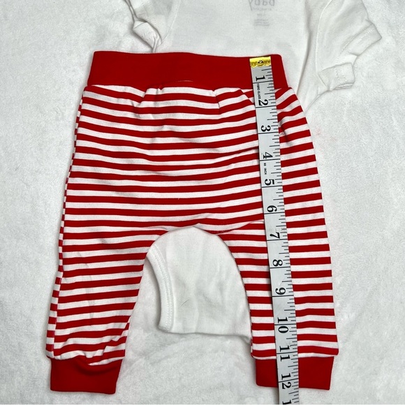 Rae Dunn New Baby Onesie Set MY FIRST 4th OF JULY Red White Blue 3 to 6 Months - Picture 8 of 17